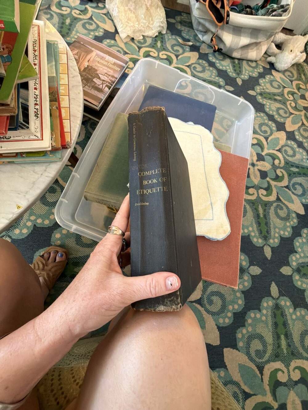 Amy Vanderbilt's Complete Book of Etiquette 1954 Hardcover